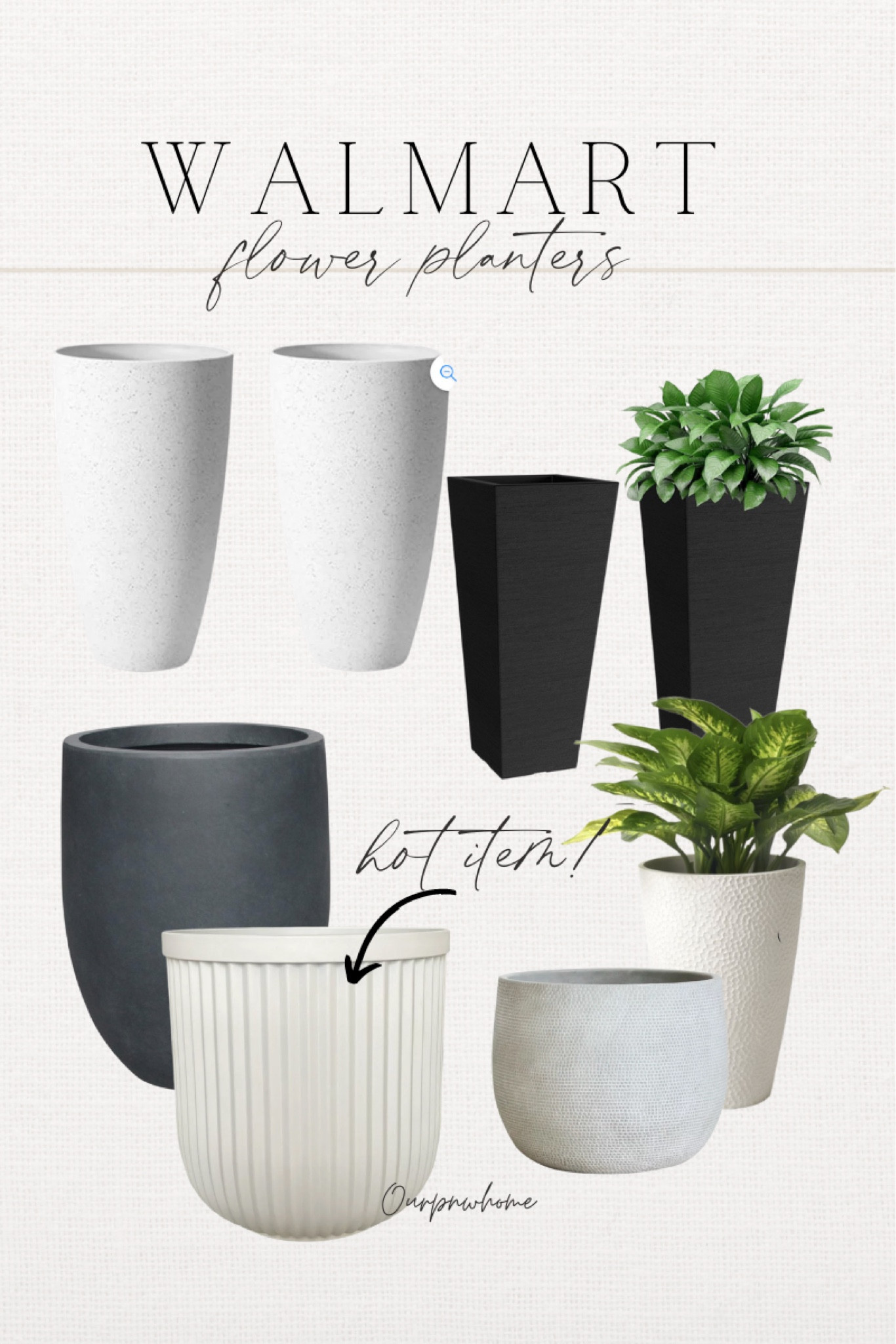 Barcelona Ceramic Plant Pot Large … Curated On LTK