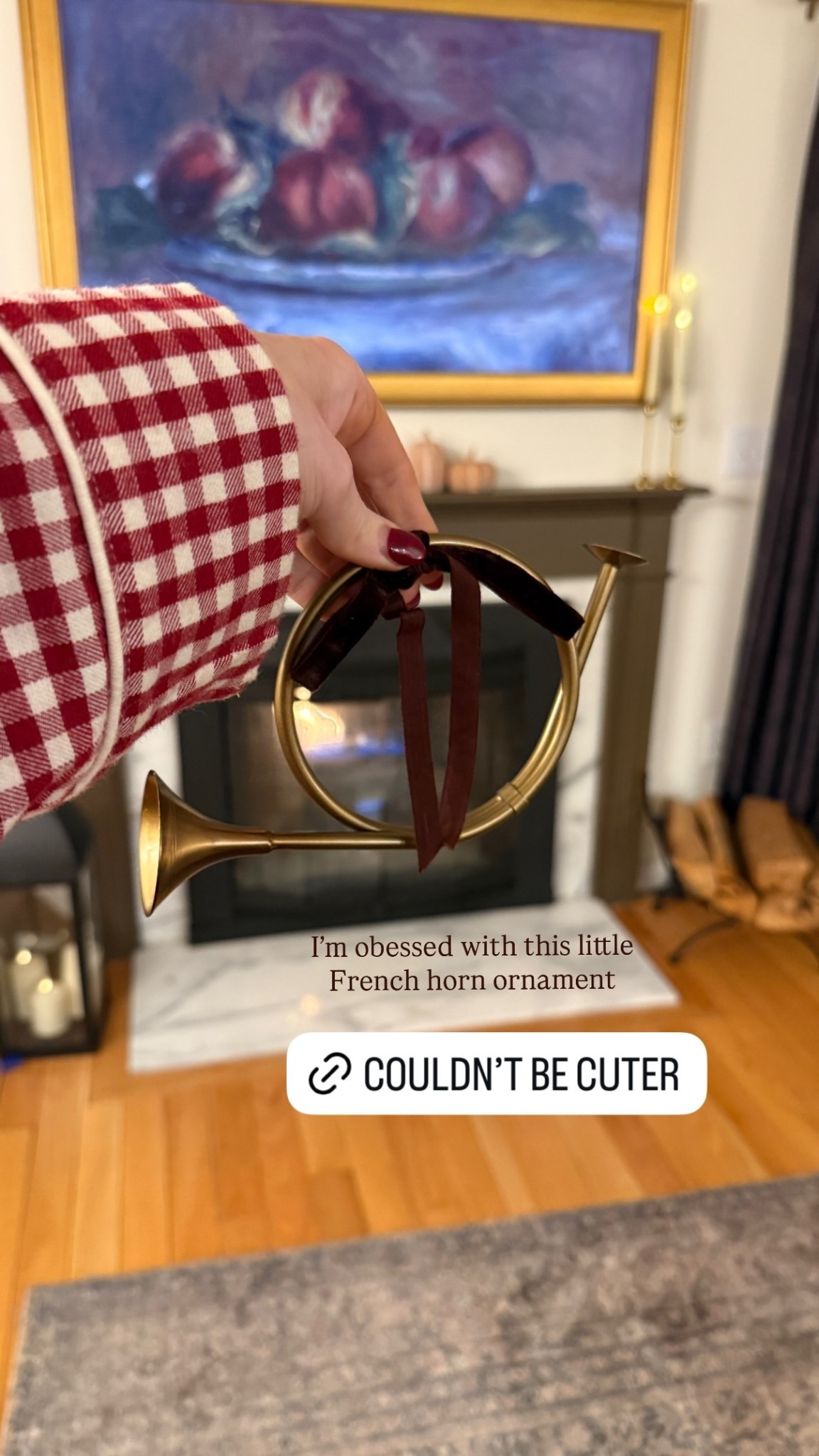 I’m obessed with this little French horn ornament @mcgeeandco @ltk.home

#LTKHoliday #LTKHome #LTKFindsUnder100