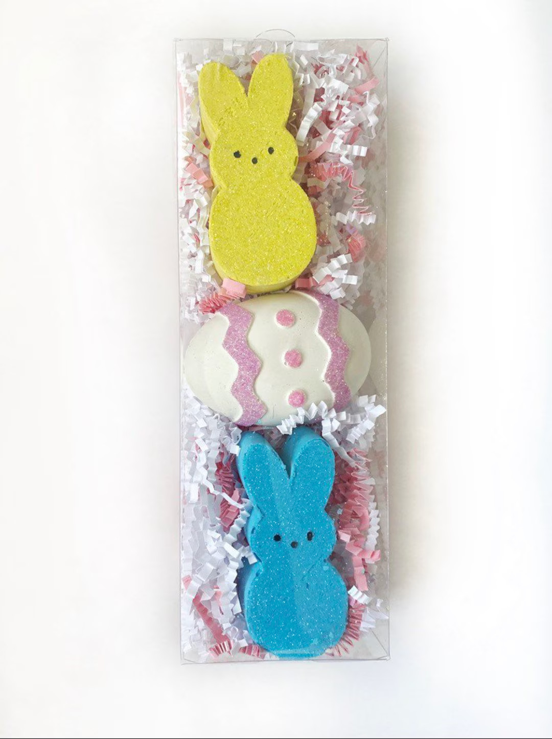 Glitter Easter egg and peeps sidewalk chalk! | Etsy (US)