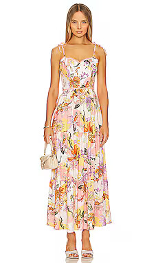 Agua Bendita Suzie Maxi Dress in Multicolor from Revolve.com | Revolve Clothing (Global)