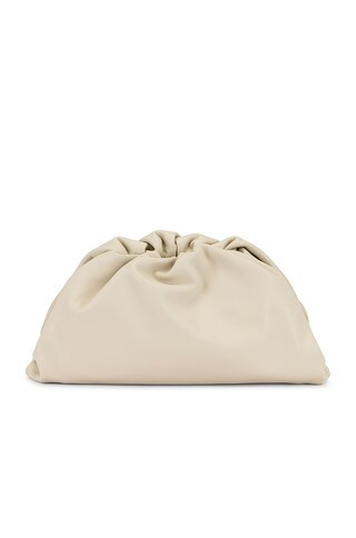 Bottega Veneta The Pouch Clutch in Neutral | FWRD 