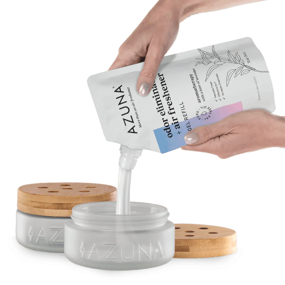 Luxe Glass Odor Eliminator 2 Room Kit | Azuna
