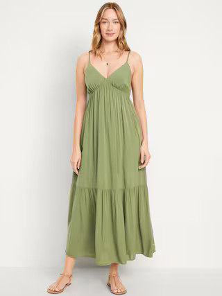 Tiered Maxi Swing Dress | Old Navy (US)