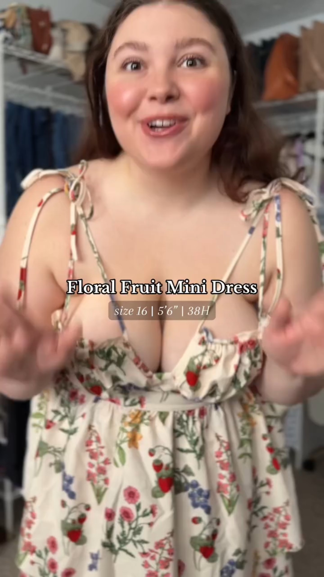 No bra needed in this short milk maid floral dress 🫶🏻 #floraldress #springdress #minidress #fruitdress #ciderdress #shopcider #TikTokShopCreatorPicks #TTSDelightNow #GiftGuide #TTSLevelUp #springtok #TikTokShopSpringGlowUp #SpringBreak #TikTokShopRestock