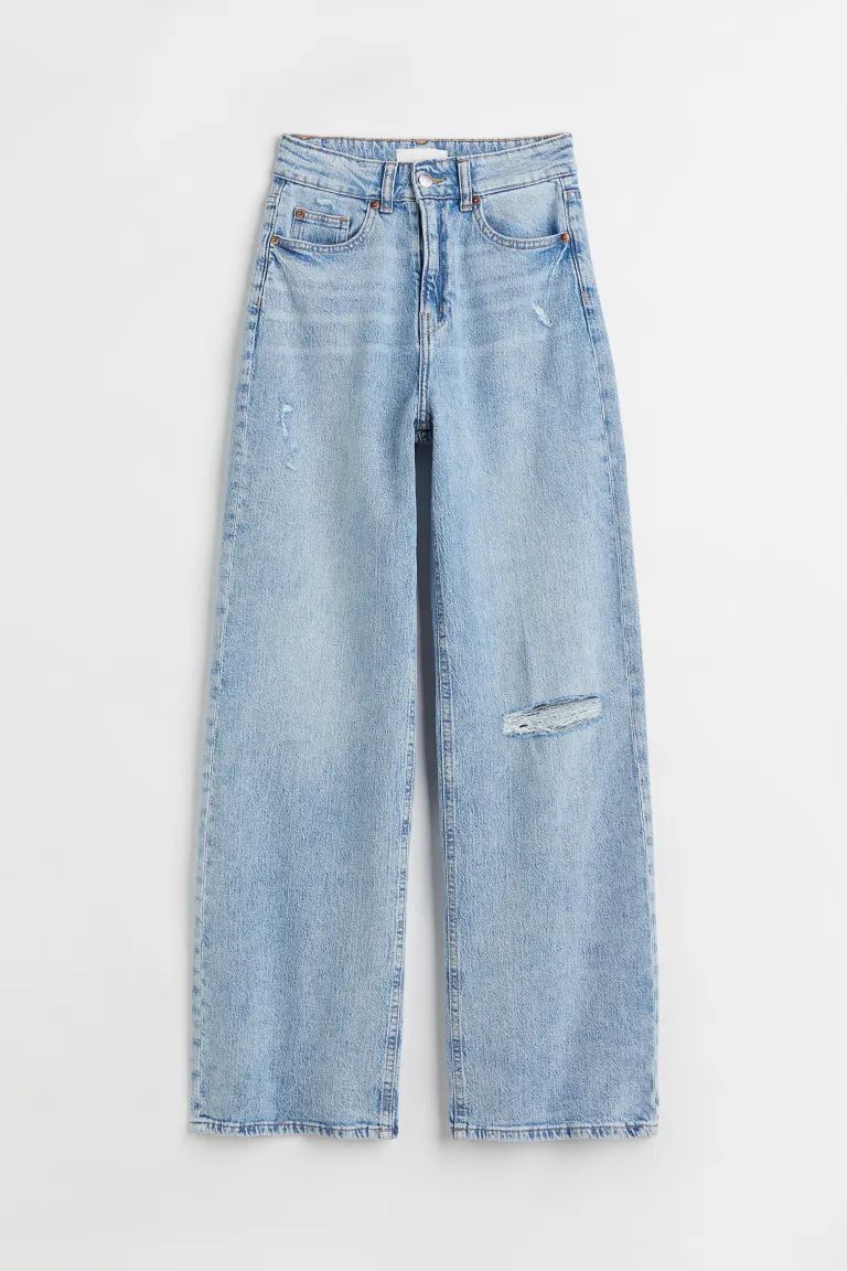 Wide High Jeans | H&M (US)