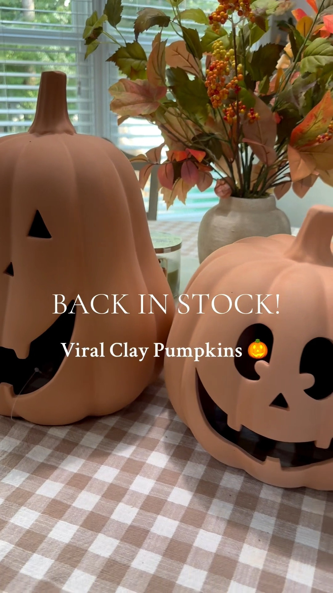 🎃✨ RUN, don’t walk! These viral clay pumpkins sold out by mid-September last year 😱 A total PB look for way less 💸 Tap to snag yours before they’re gone again! 
L l N K E D ⬇️


#LTKHome #LTKSaleAlert #LTKSeasonal
