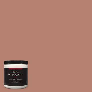 BEHR DYNASTY 8 oz. #S180-5 Auburn Glaze One-Coat Hide Matte Stain-Blocking Interior/Exterior Pain... | The Home Depot