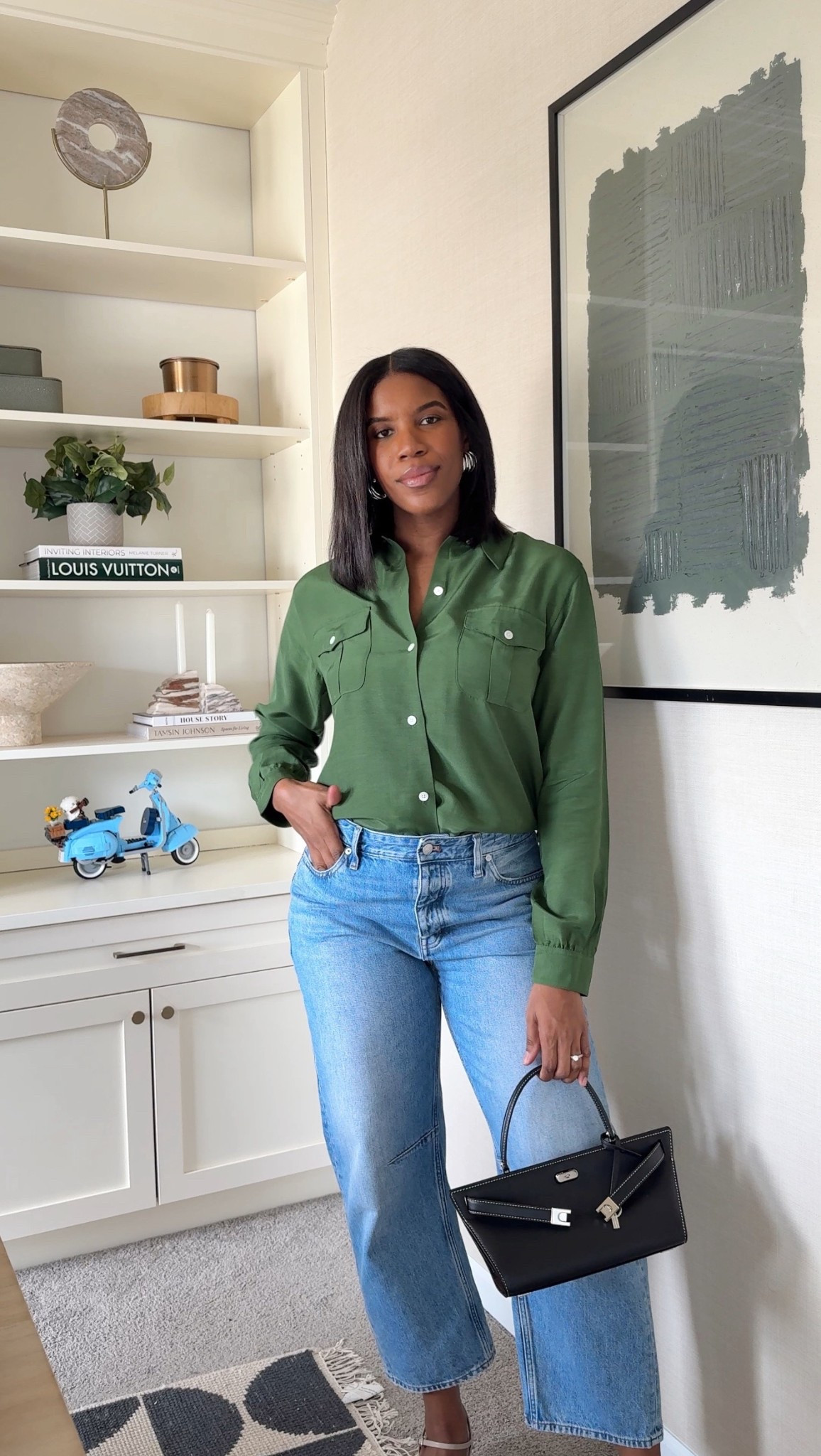 spring outfit inspo 🤌🏾✨💚 

#LTKStyleTip #LTKItBag