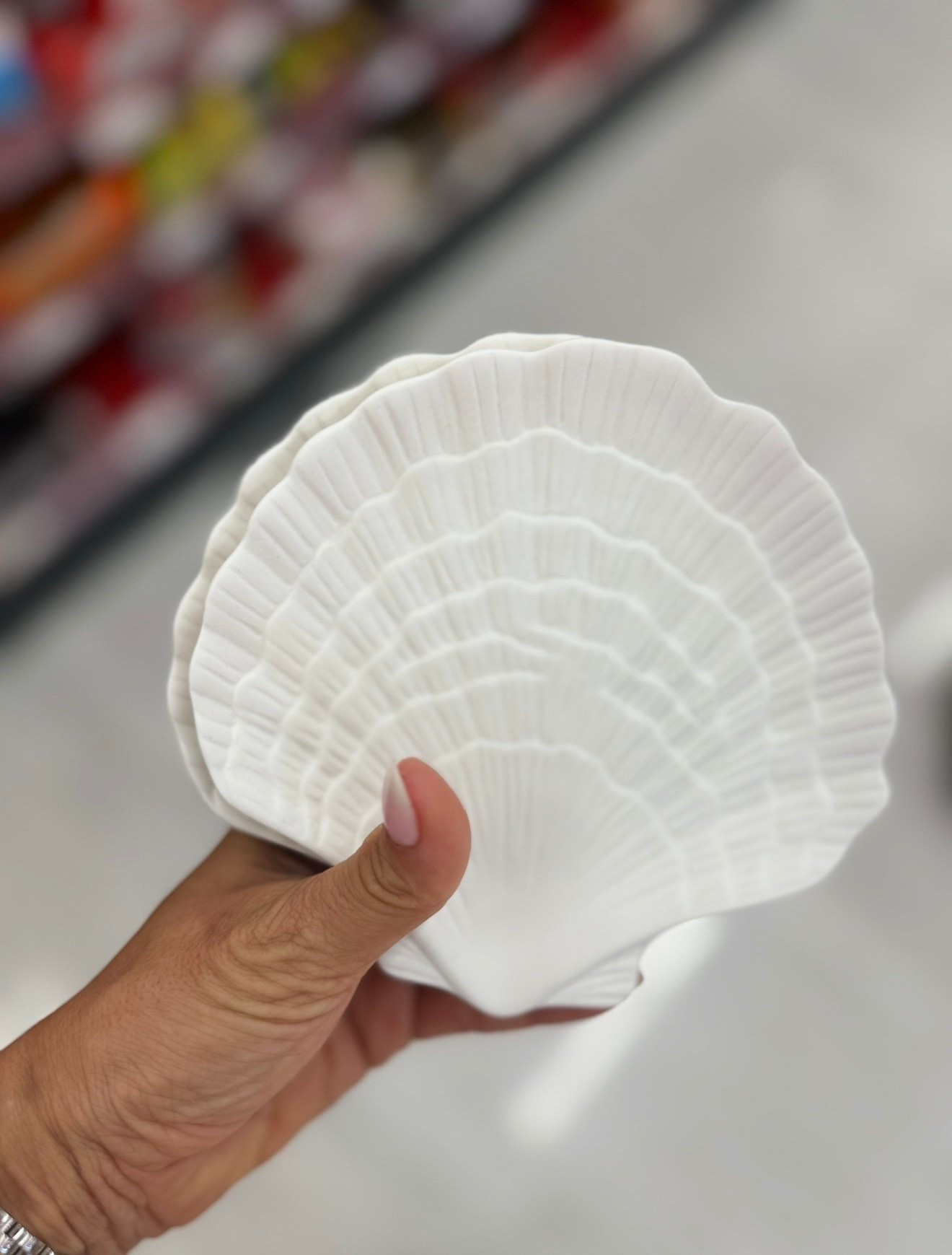 Seashell trinket dish