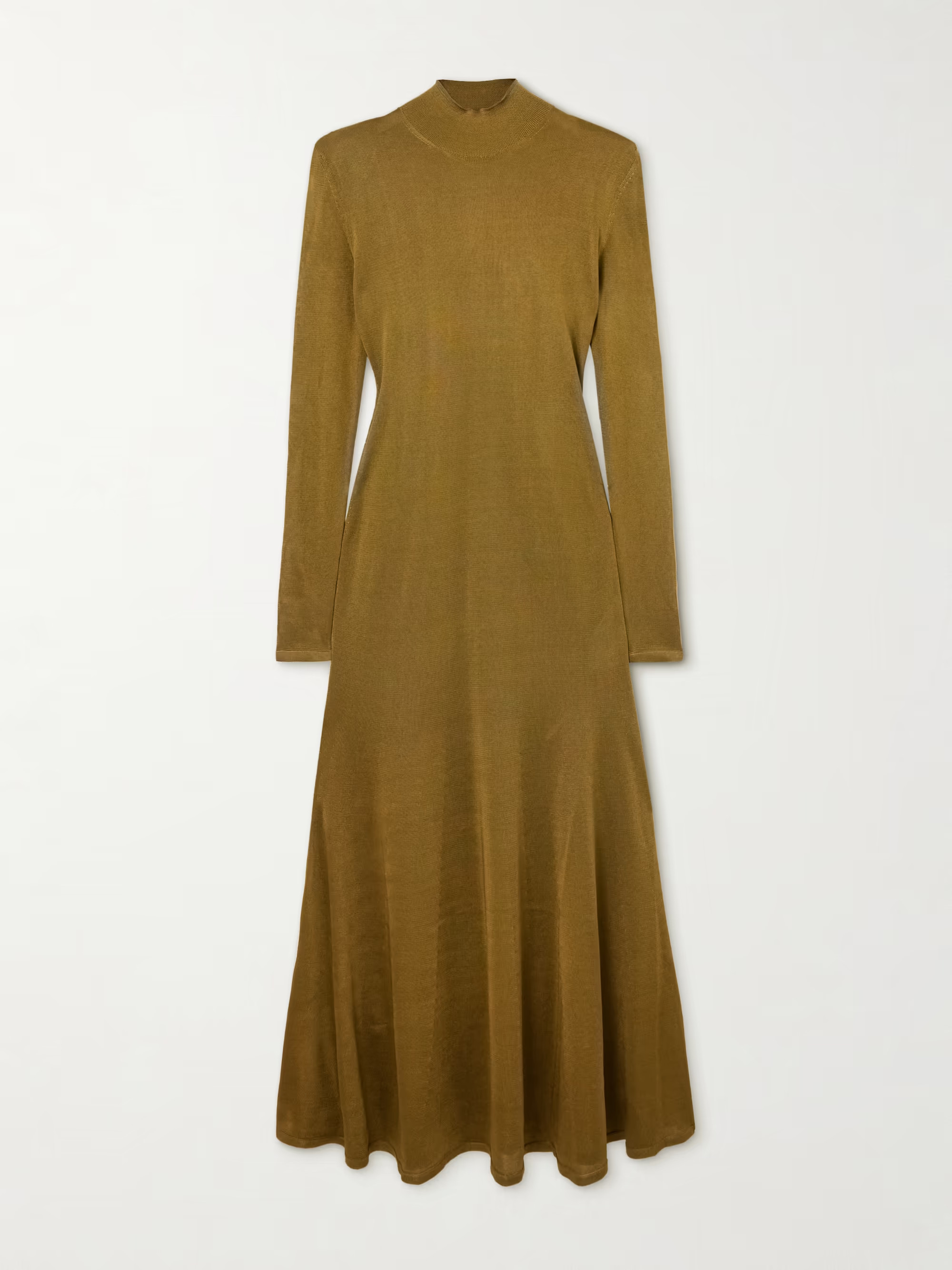 Jersey turtleneck gown | NET-A-PORTER (UK & EU)