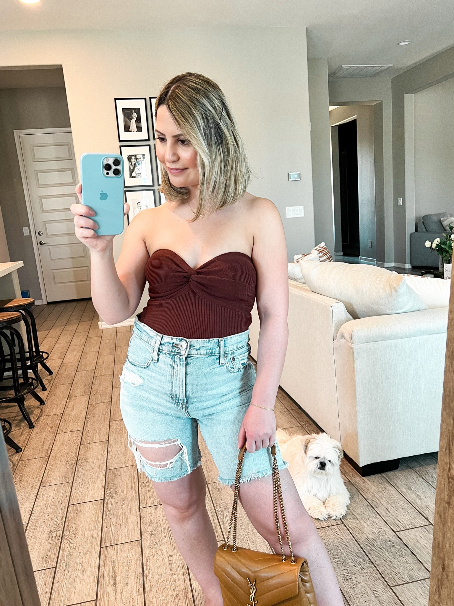 🍂 #OOTD 

Top: XS 
Short: size 2 

#amazontop #amazonfashion #amazonstyle #amazontubetop #tubetop #falltops #falltubetops #tops #fall #summerlook #fallstyle #ae #americaneagle #americaneagleshorts #denimshorts #americaneaglesale 

#LTKstyletip #LTKunder50 #LTKSeasonal