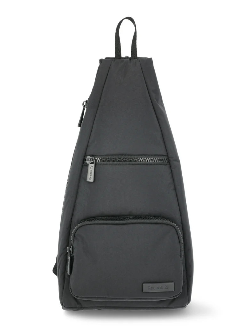 Reebok Women's Maeve Convertible Crossbody Sling Bag, Black | Walmart (US)