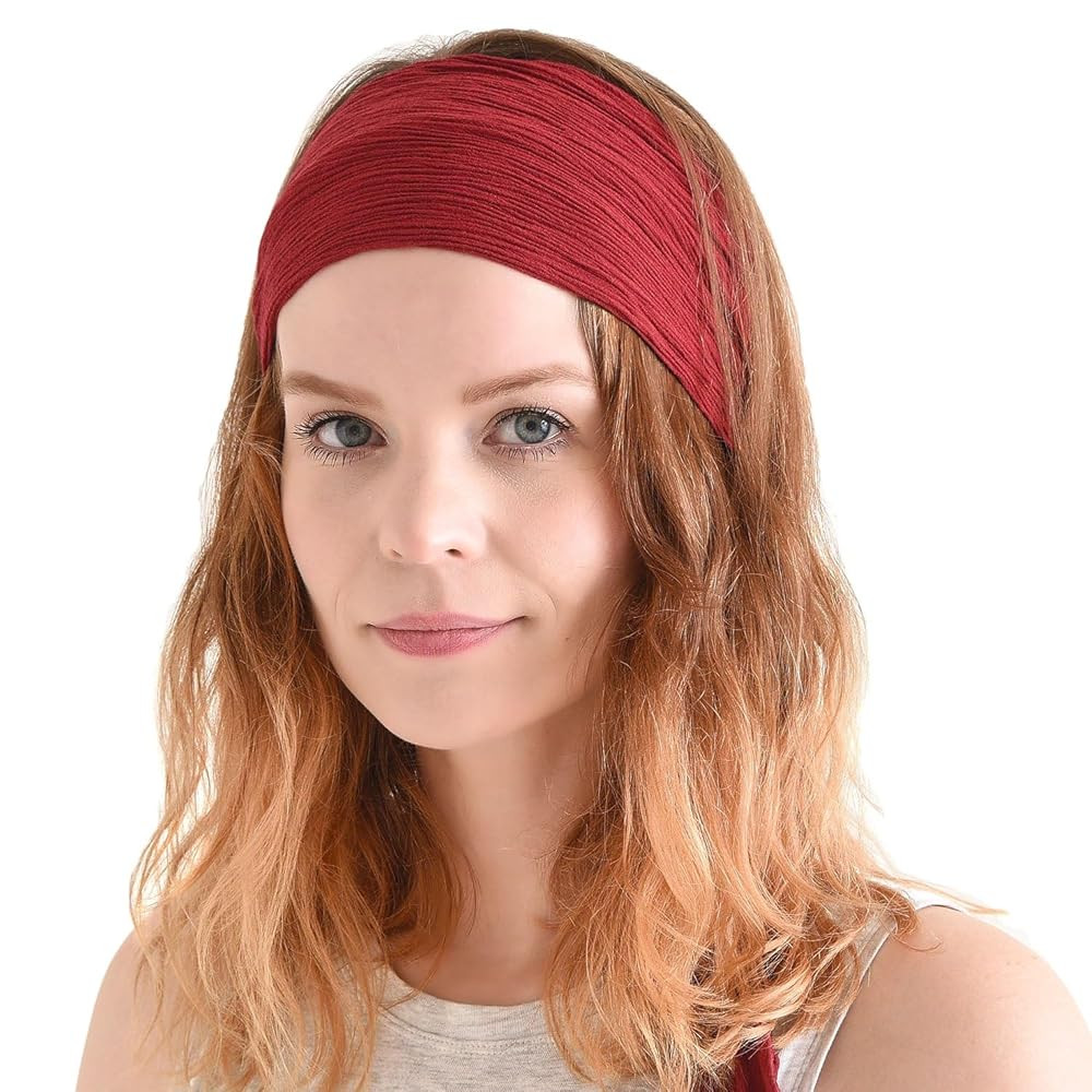 Womens Pirate Headband Headwrap - Turban Head Scarf Accessories Mens Hair Band | Amazon (US)