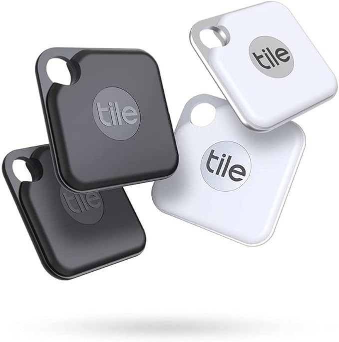 Tile Pro (2020) 4-pack - High Performance Bluetooth Tracker, Keys Finder and Item Locator for Key... | Amazon (US)