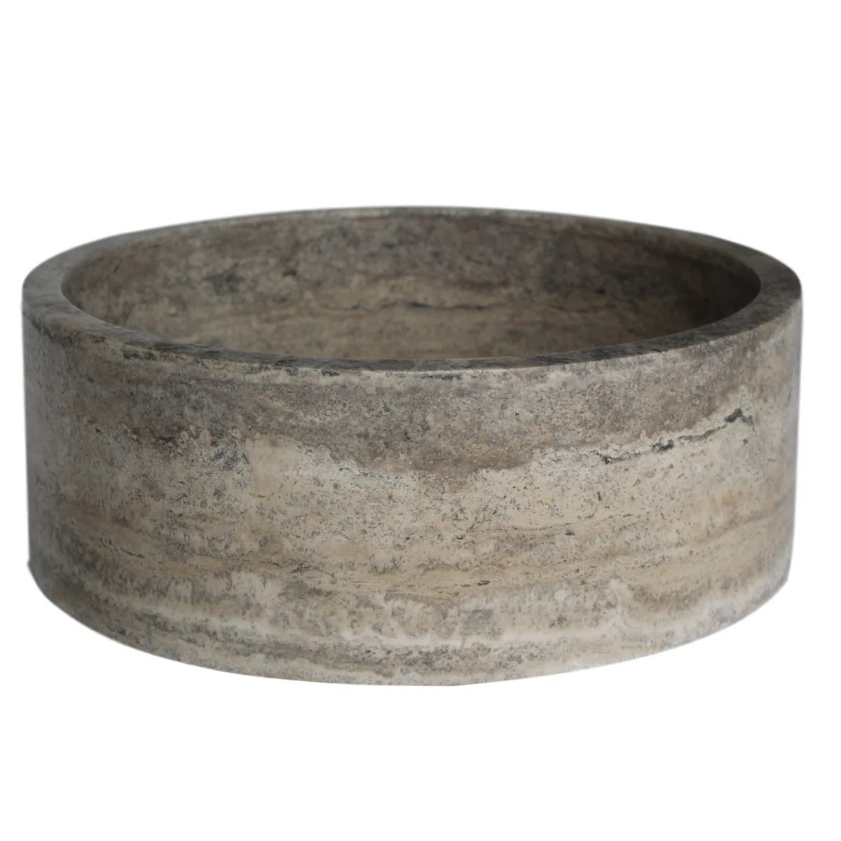 TashMart 16'' Stone Circular Bathroom Sink TM007-A | Wayfair North America