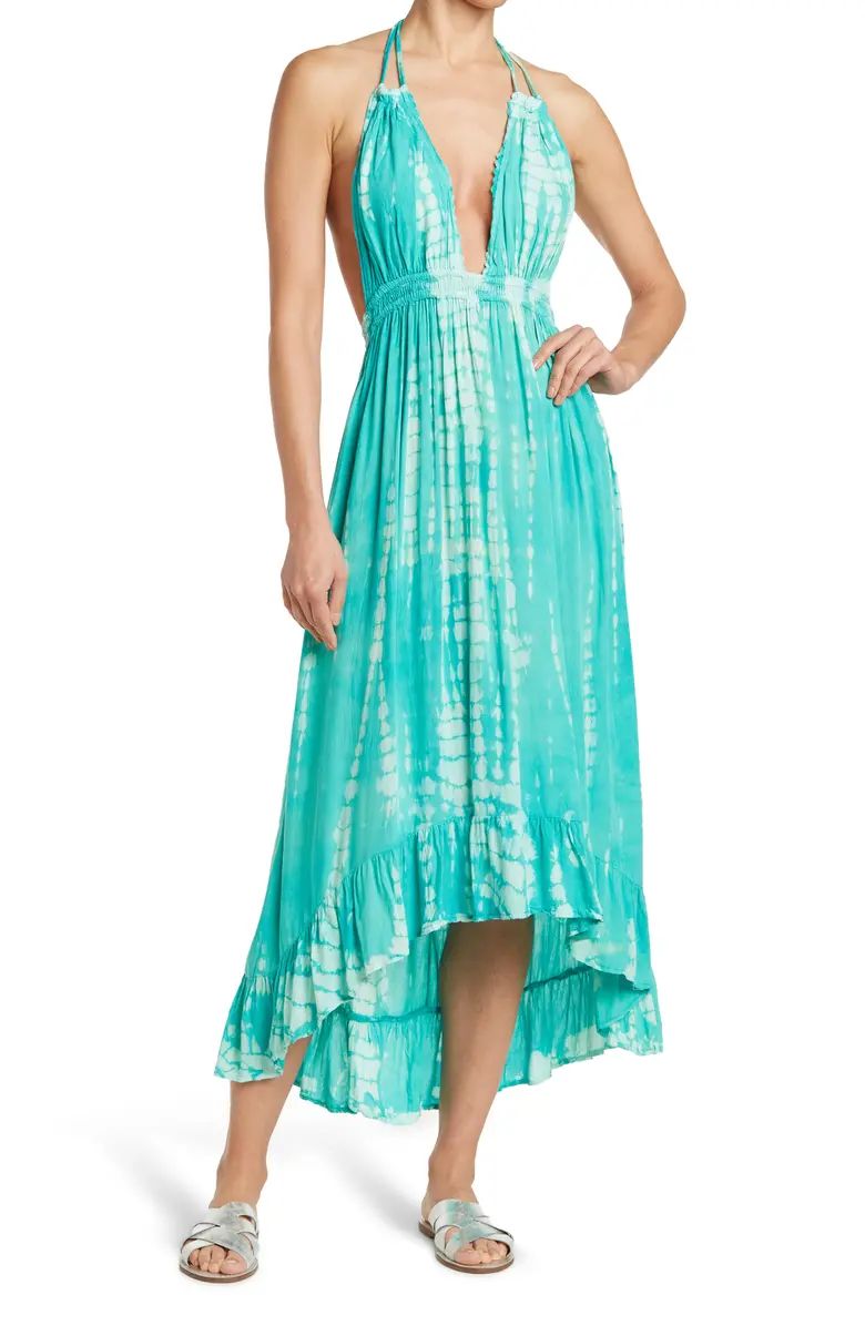 Tie Dye Maxi Halter Dress | Nordstrom Rack