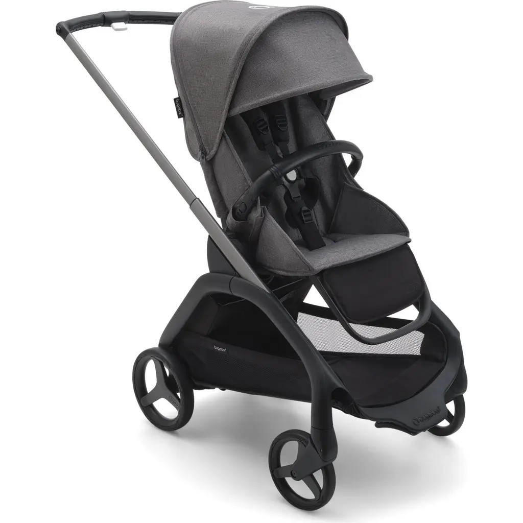 Bugaboo Dragonfly Seat Stroller in Graphite/grey Melange at Nordstrom | Nordstrom