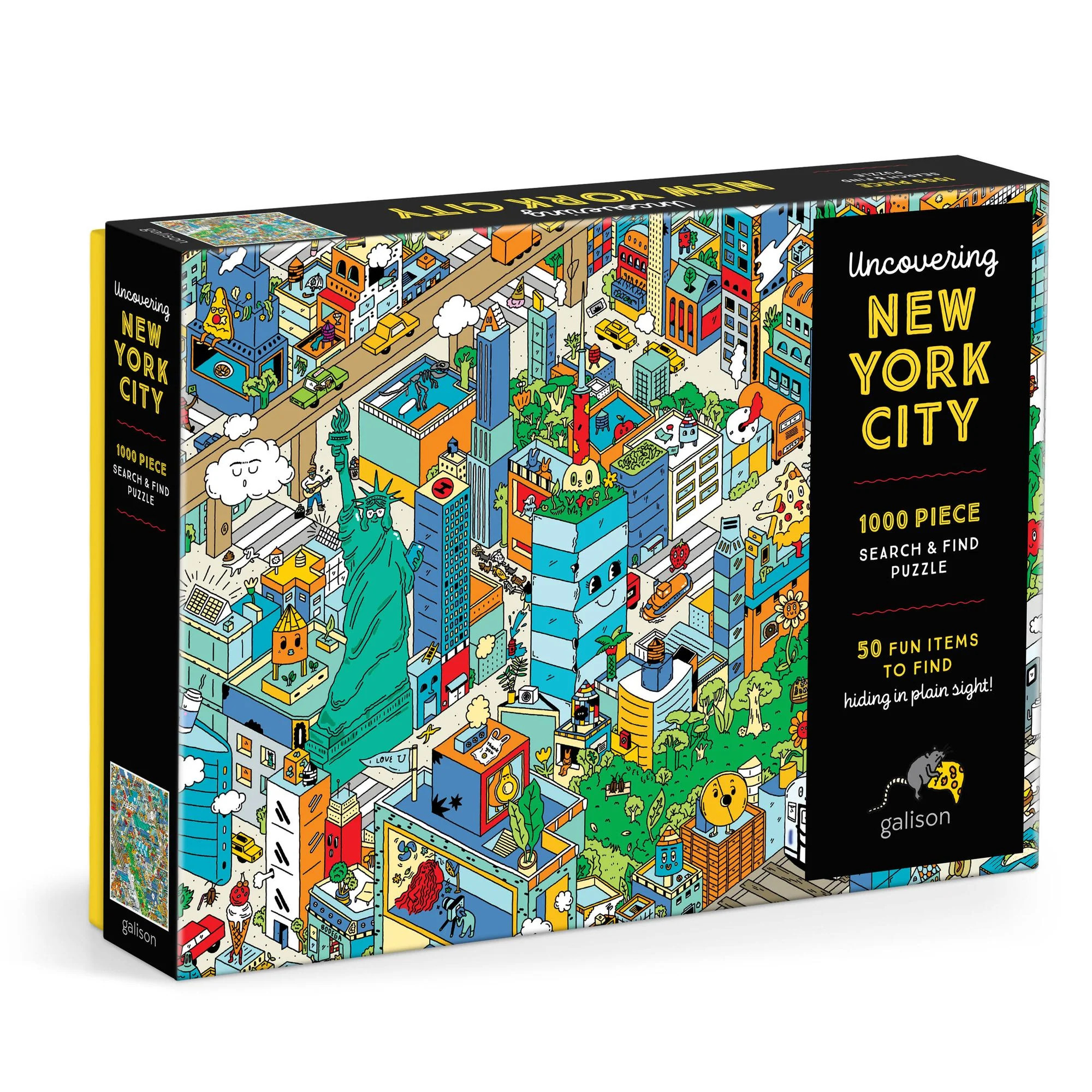 Uncovering New York City Search and Find 1000 Piece Puzzle | Paper Source