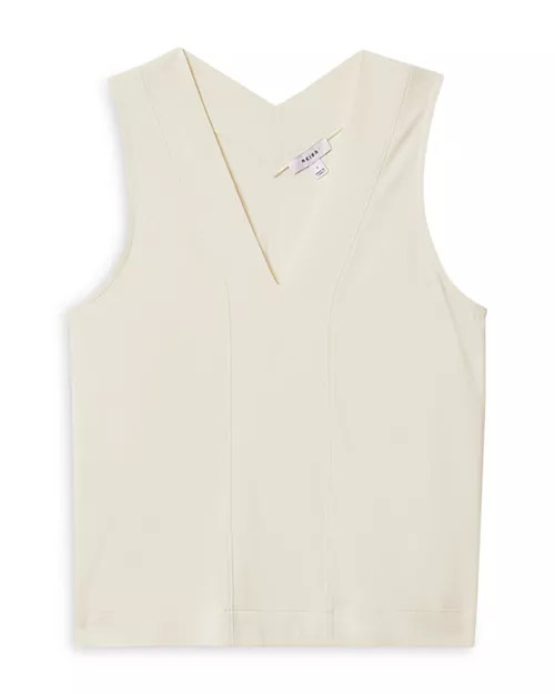 Mira Sleeveless V Neck Top | Bloomingdale's (US)
