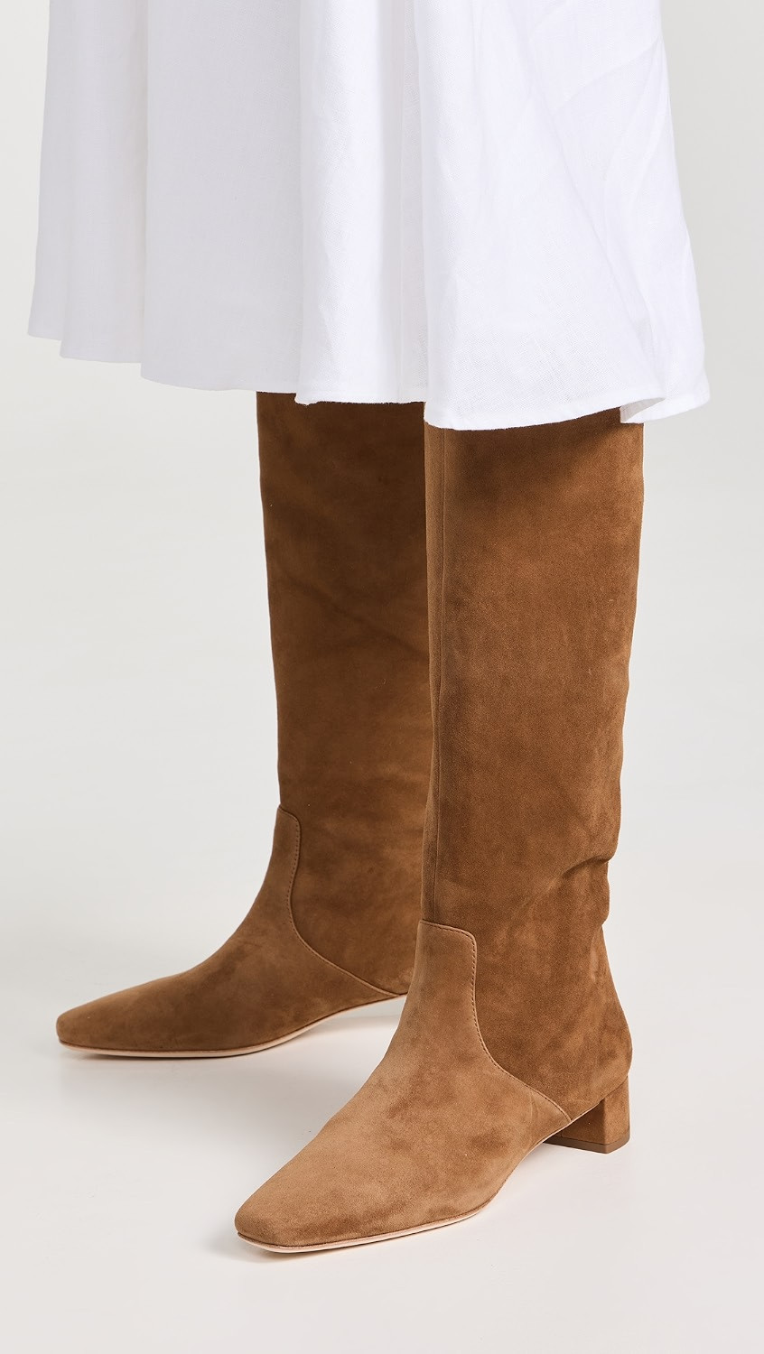 Loeffler Randall Indy Low Heel Tall Boots Cacao 7 | Shopbop
