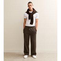 Men's Brown Wide Leg Jogger New Look | New Look (UK)