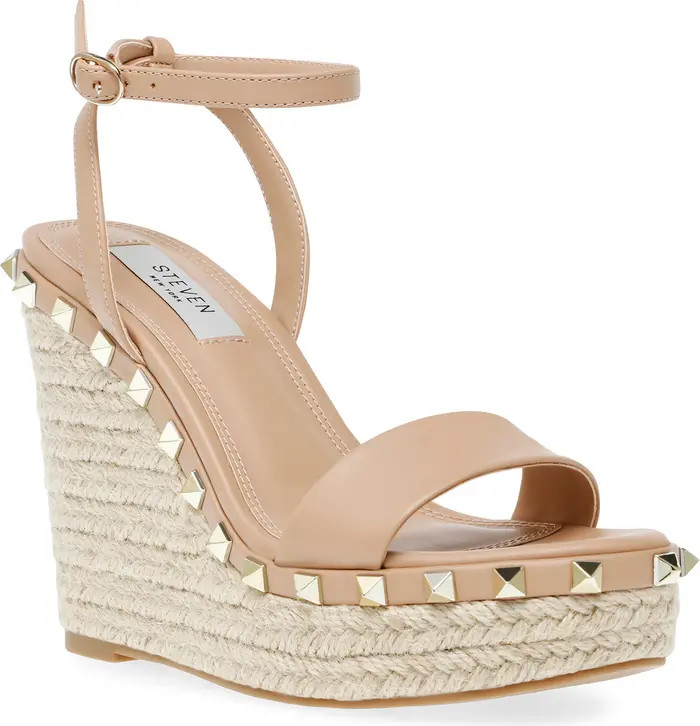 Shells Studded Espadrille Wedge Sandal (Women) | Nordstrom Rack