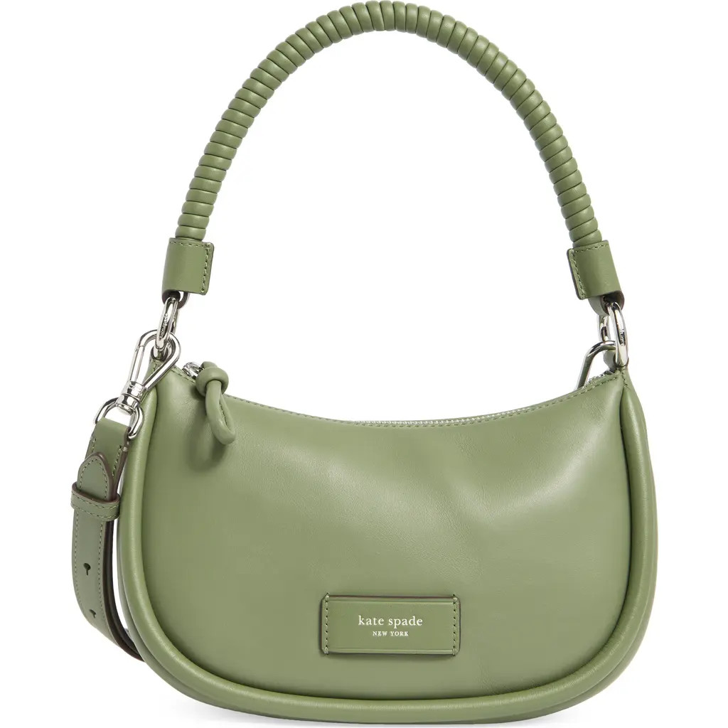 Kate Spade New York loop smooth leather shoulder bag in Cedar Stand at Nordstrom Rack | Nordstrom Rack