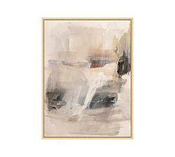 All in the Neutrals Framed Canvas Print | Pottery Barn (US)