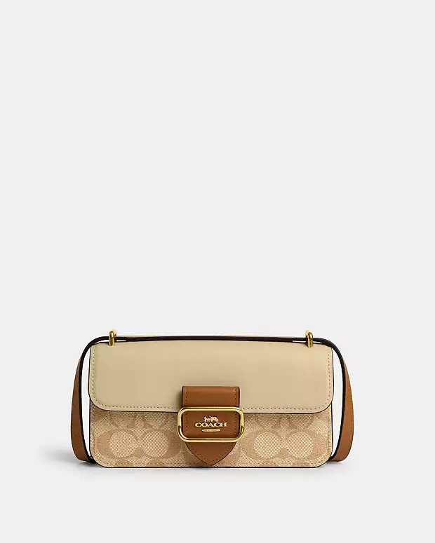 Morgan Crossbody In Blocked Signature Canvas | Coach Outlet CA