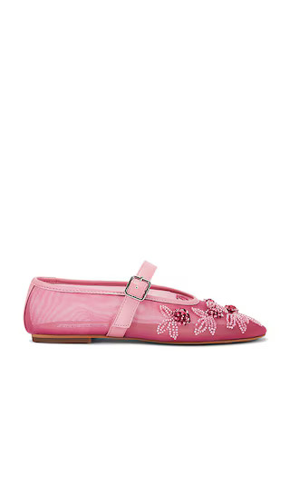 Dreaming Mary Jane Flat in Pink | Revolve Clothing (Global)