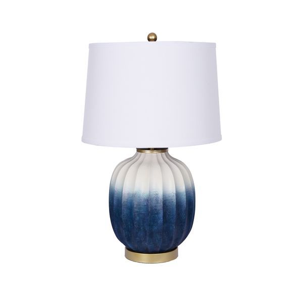 Catalina Dawson Blue Ceramic Table Lamp | Bed Bath & Beyond