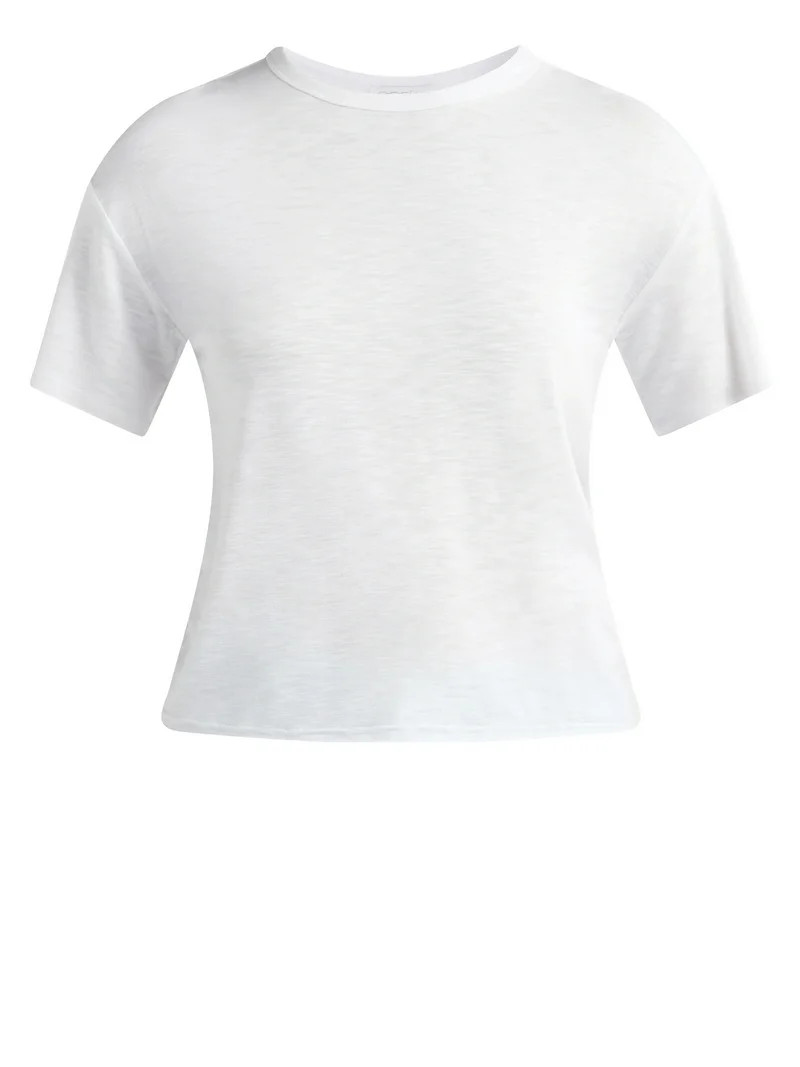 Sofia by Sofia Vergara Women's and Women's Plus Size Sofia Tee with Short Sleeves, Sizes XS-4X | Walmart (US)