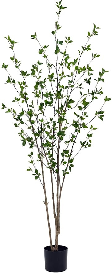 7ft Artificial Citrus Tree – Minimalist Faux Tree for Indoor Décor, Fake Critus Tree Perfect f... | Amazon (US)