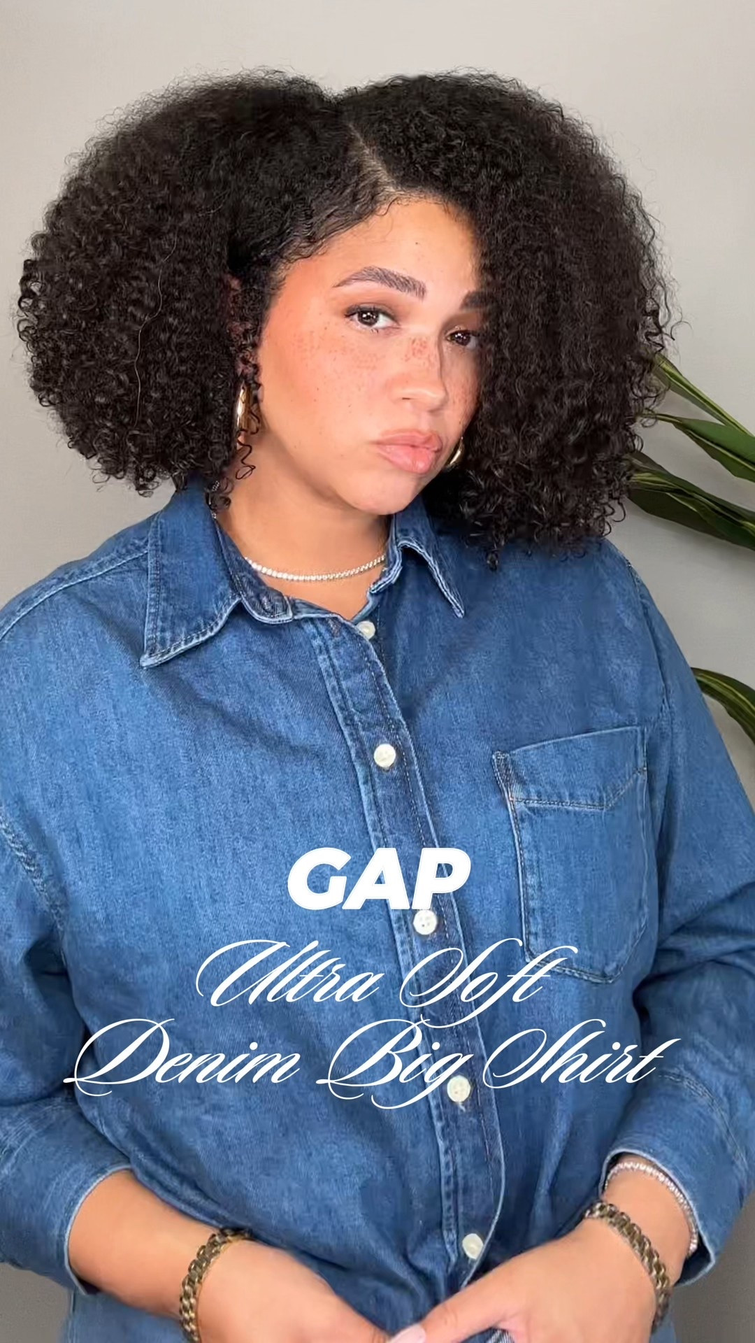 Love a good oversized denim shirt 🩵 So many different ways to style it 

Gap Ultra Soft Denim Big Shirt
#GapPartner

#LTKgrwm #LTKOver40 #LTKootd