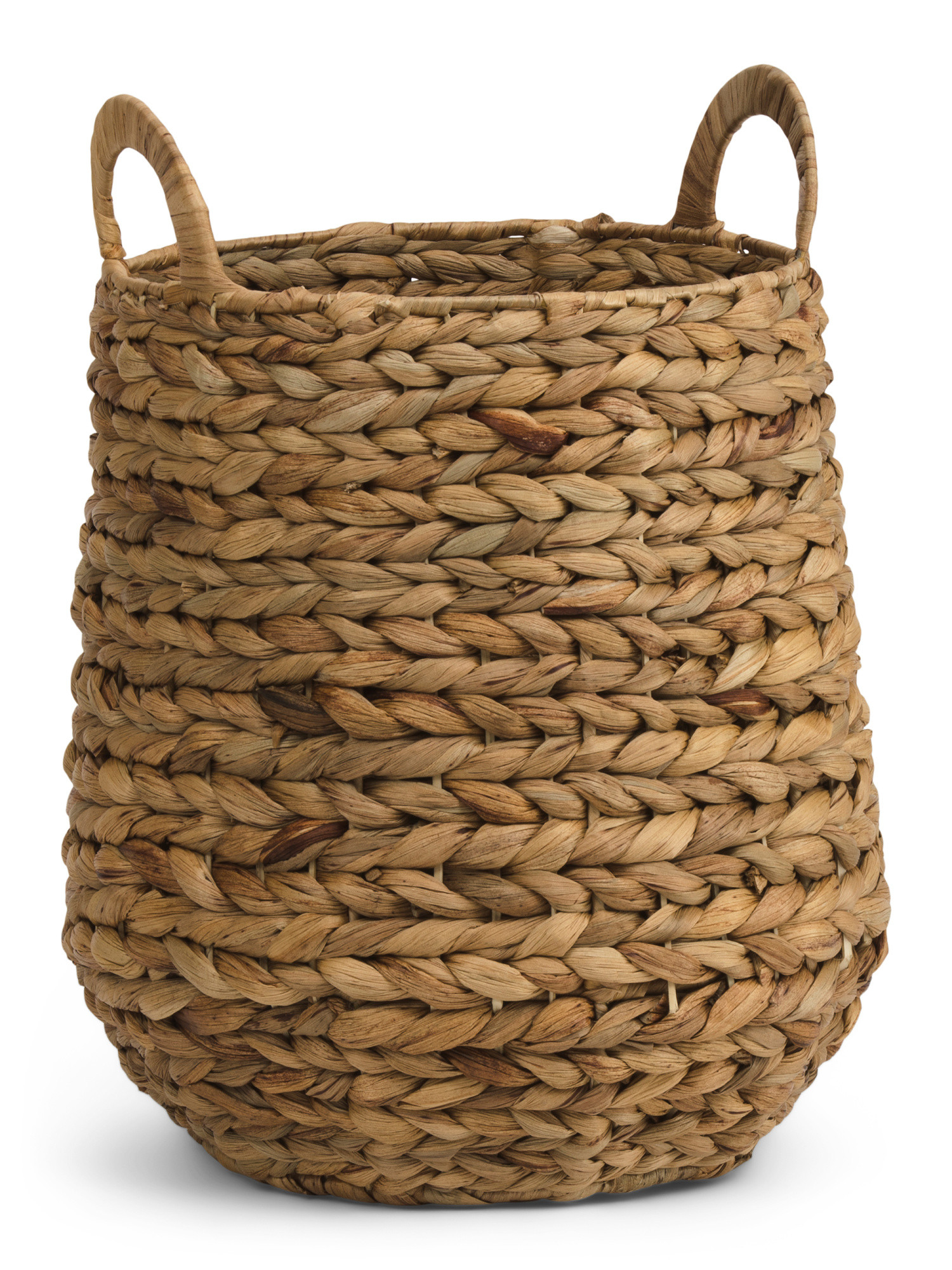 Bloated Basket With Ear Handles | TJ Maxx