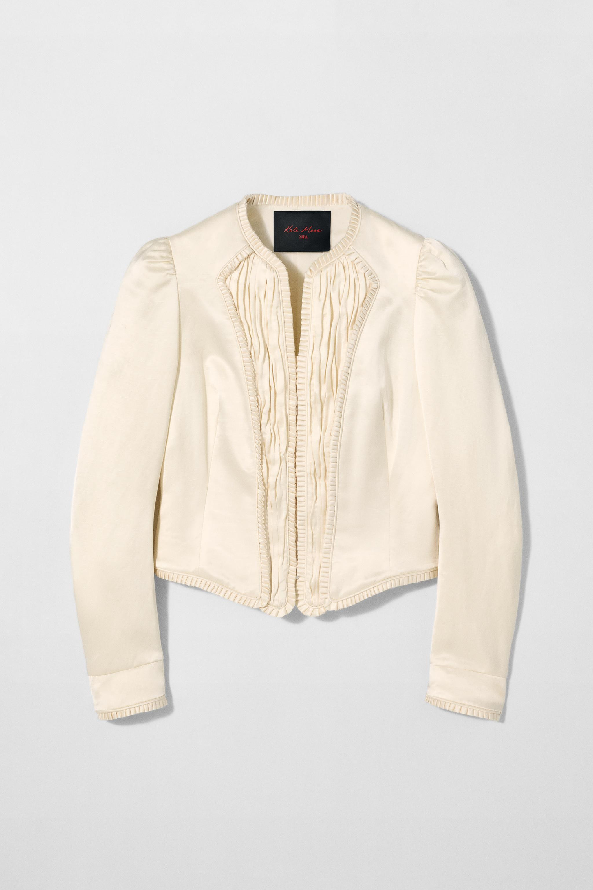 LINEN BLEND CORSET JACKET KATE MOSS X ZARA | Zara UK