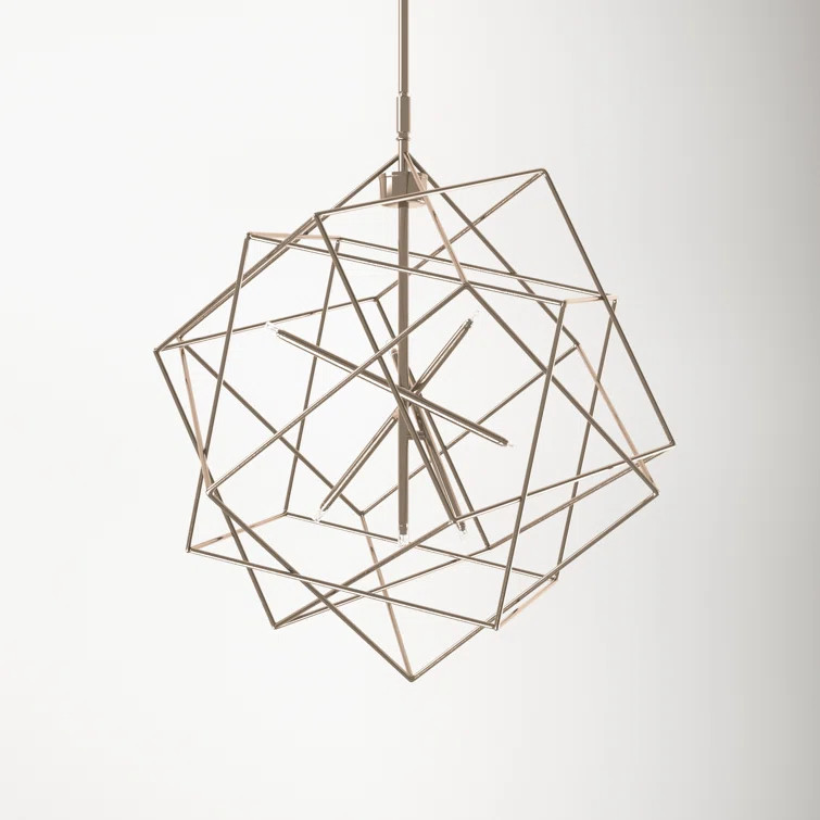 7 - Light Unique Geometric Chandelier | Wayfair North America
