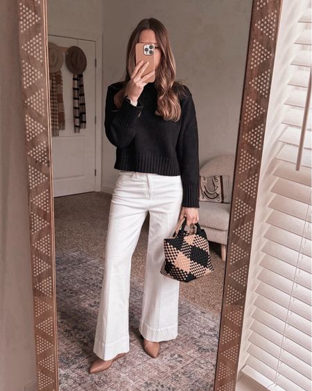 This rollneck sweater is on major sale! I sized down in these trousers for curves and wear the petite length  

#LTKStyleTip #LTKSeasonal #LTKSaleAlert