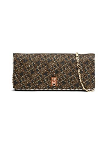 Tommy Hilfiger Women's Monogram Clutch with Removable Chain | Amazon (US)