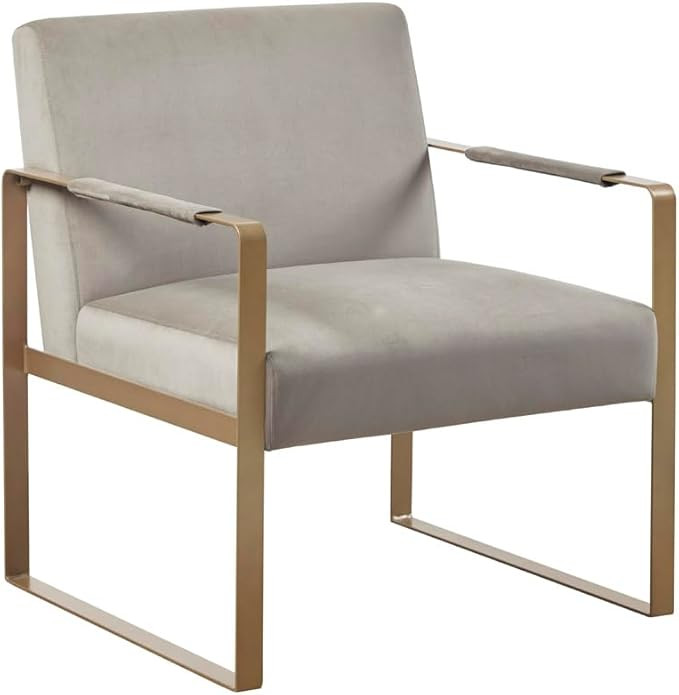 Martha Stewart Upholsterd Accent Chair Living Room Furniture-Modern Design Comfortable Foam Seat ... | Amazon (US)