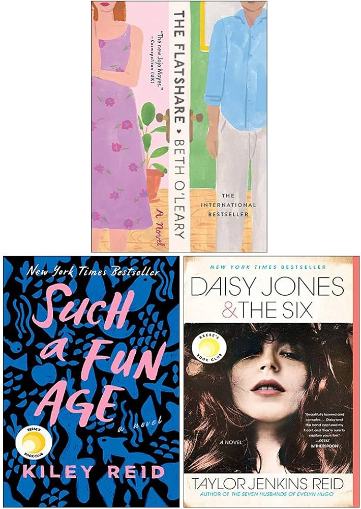 Daisy Jones and The Six, The Flatshare, Such a Fun Age 3 Books Collection Set | Amazon (US)