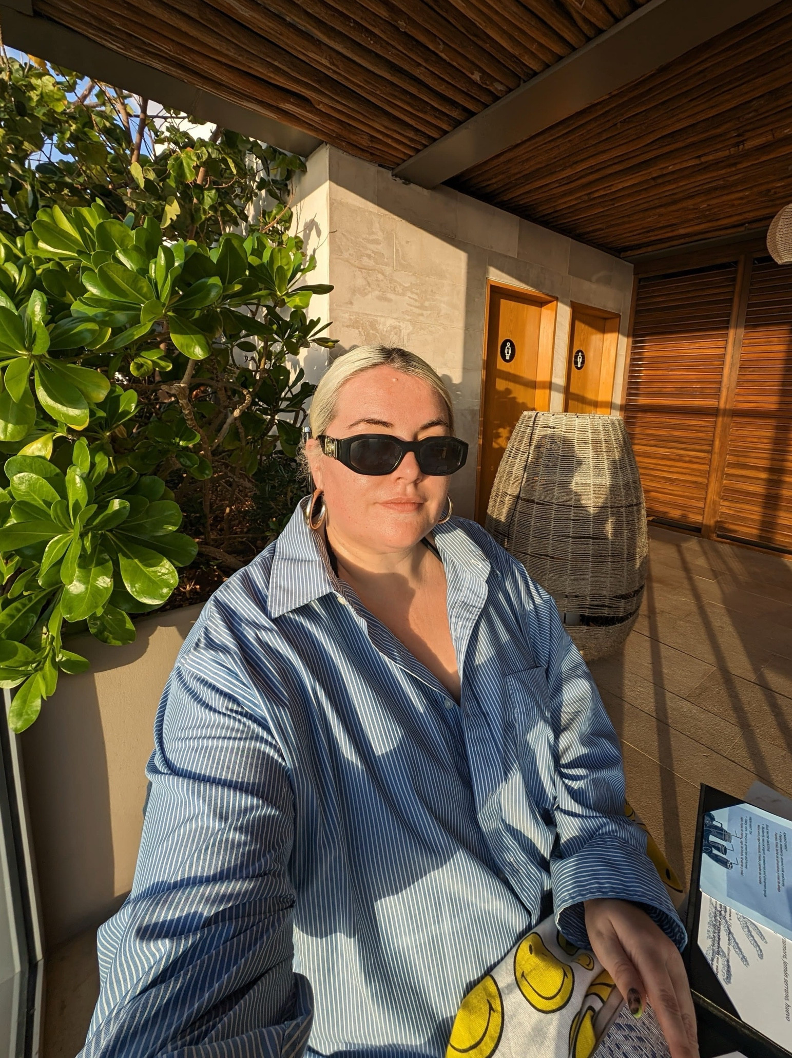 Versace, Boohoo, Asos, Nasty gal, beachwear, beach outfit, summer outfit, oversized shirt, shirt dress, pinstripe shirt, holiday outfit, summer clothes, plus size fashion, plus size style 

#LTKtravel #LTKeurope #LTKSeasonal