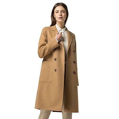 Tommy Hilfiger Classic Camel Coat - Classic Camel - 2 | Tommy Hilfiger (US)