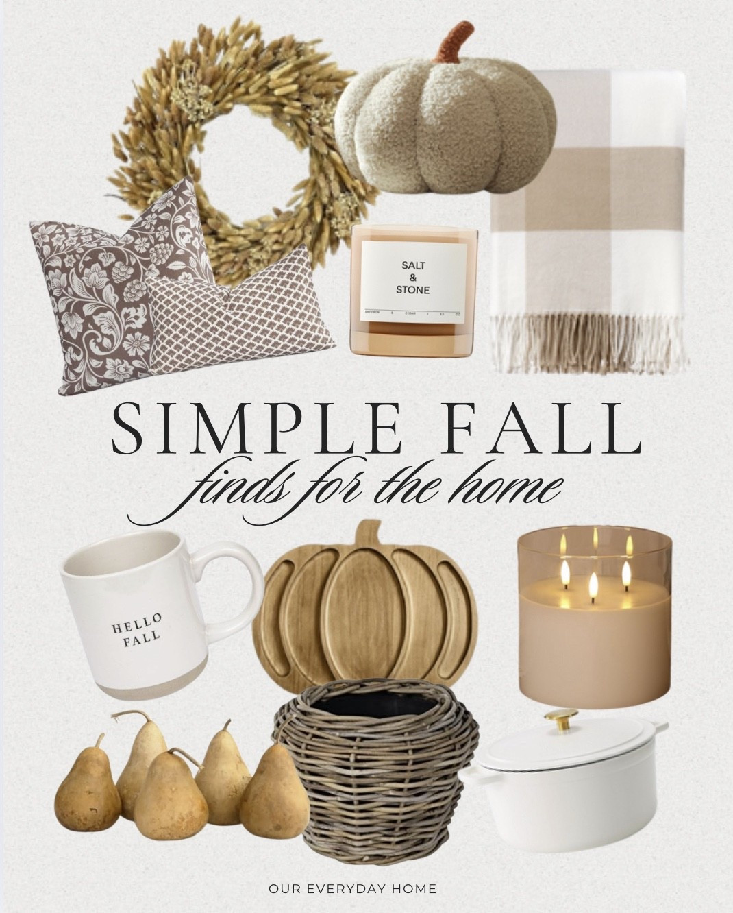 Simple fall finds to make your home feel cozy! 

#LTKHome #LTKFindsUnder50 #LTKFindsUnder100