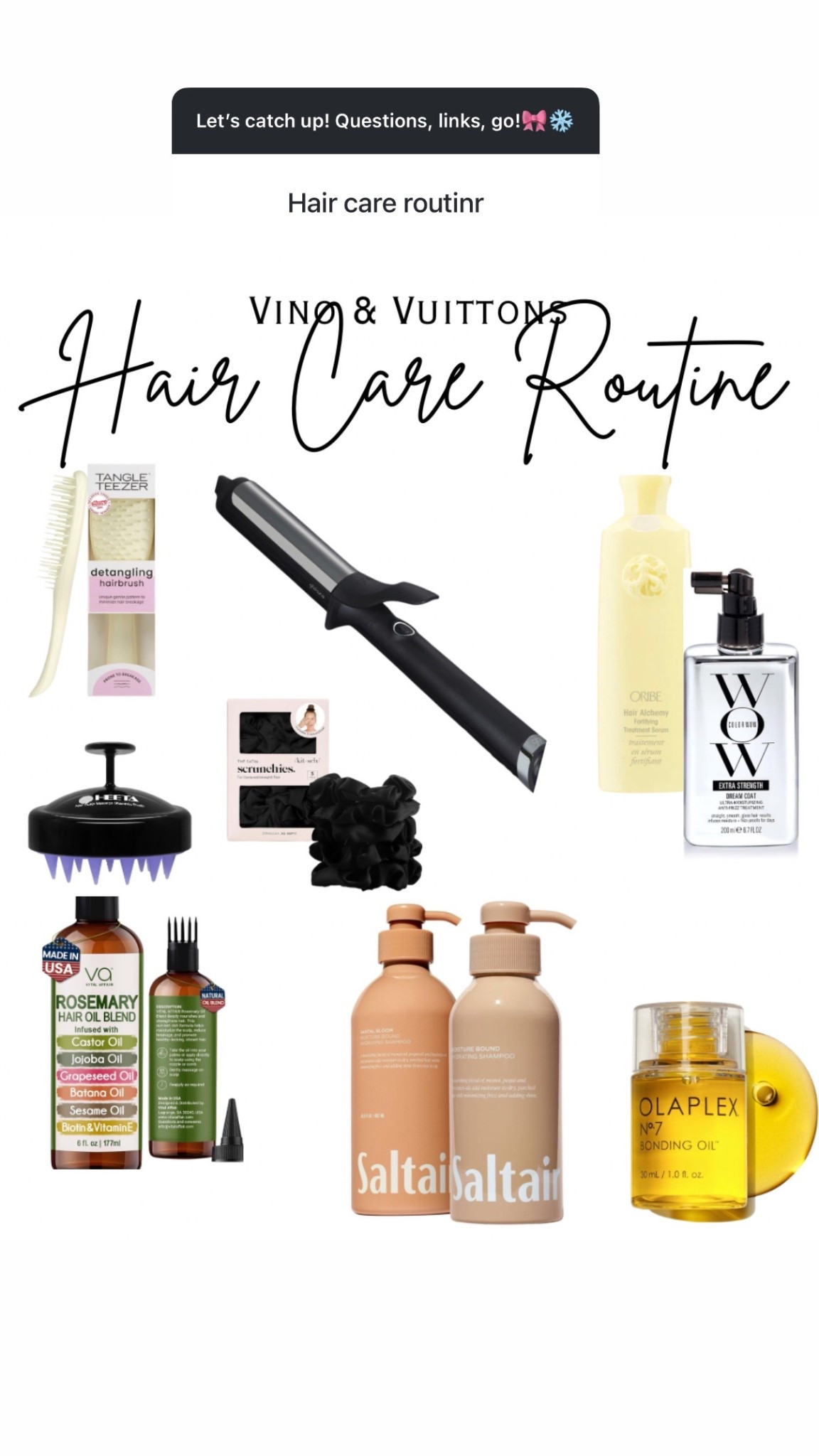 Hair care routine 

#LTKgrwm #LTKdayinmylife #LTKselfcare