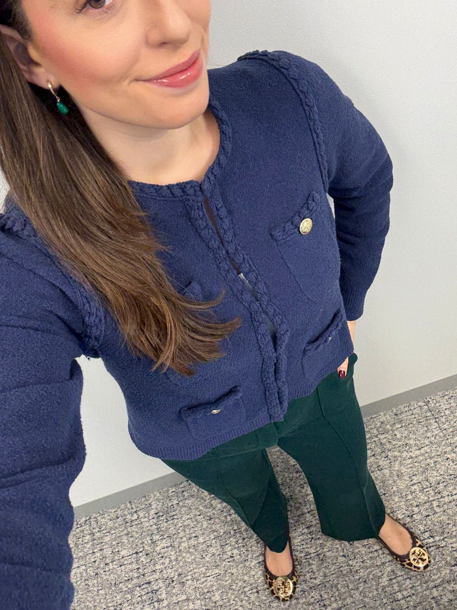 Office style, office outfit, business casual, workwear, lawyer, attorney, law firm style, winter workwear, winter work outfit, corporate style, corporate outfits, lady jacket, cardigan, green pants, green suit 

#LTKWorkwear #LTKFindsUnder100 #LTKTall