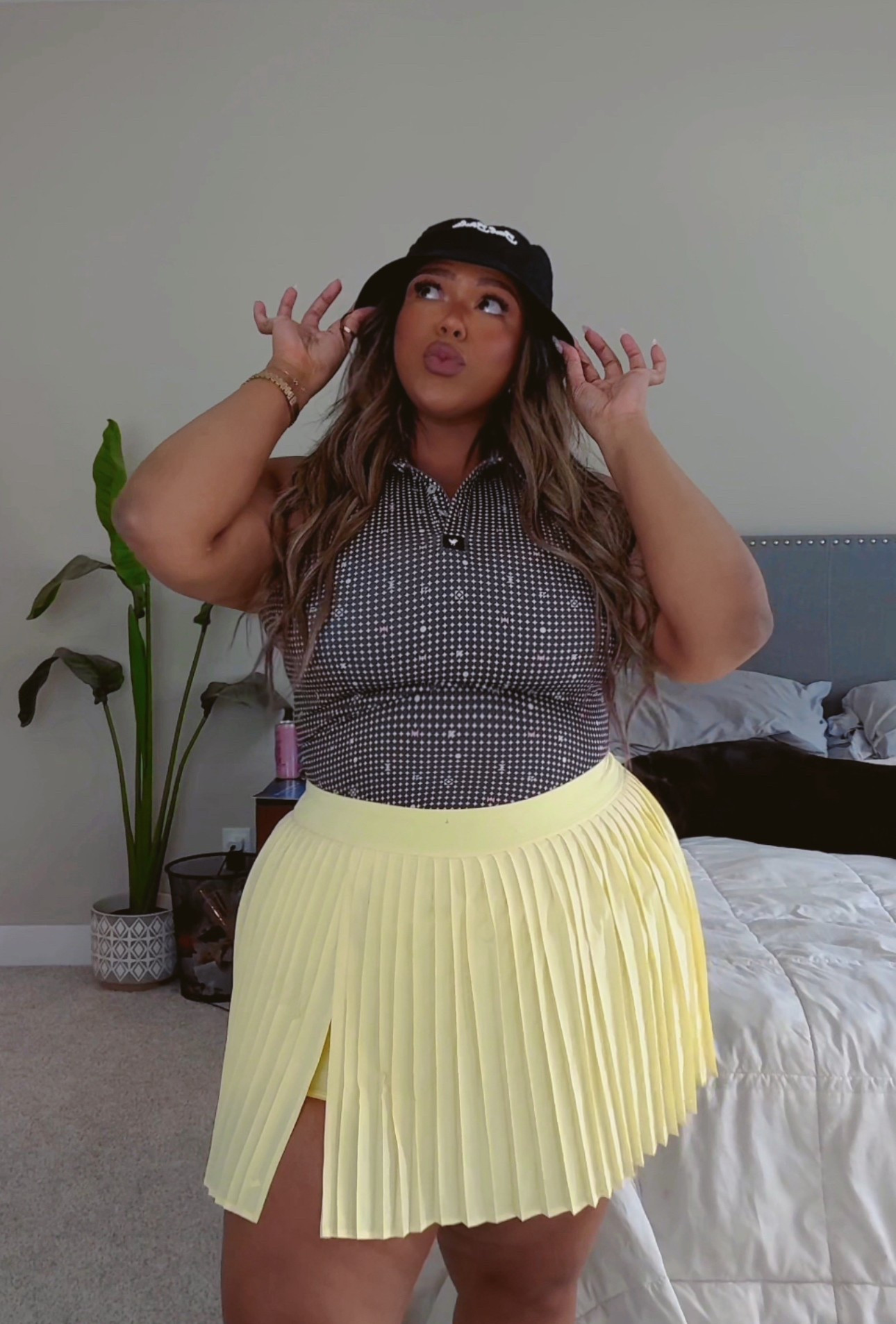 Hot girl golf fit! ⛳️🔥 wearing XL on top & skort 

#LTKActive #LTKFindsUnder100 #LTKPlusSize