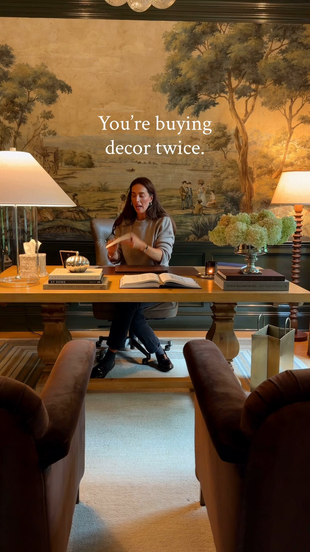 You’re buying decor twice, dear 😅