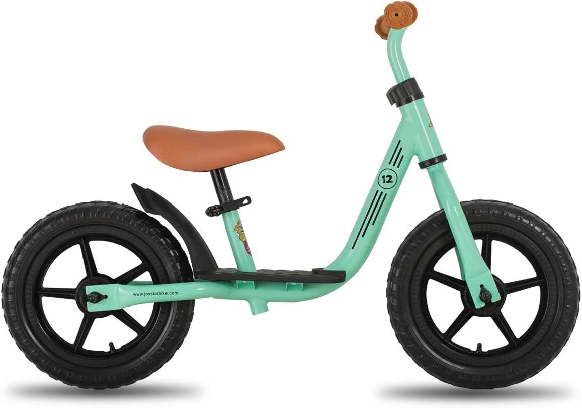 JOYSTAR 10"/12" Kids Balance Bike with Footrest for Girls & Boys, Ages 18 Months to 5 Years, Todd... | Amazon (US)