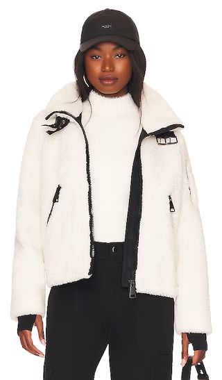 Sherpa Denver Jacket in White | Revolve Clothing (Global)